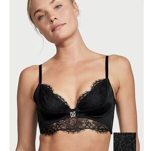 NWT Victoria’s Secret Very Sexy So Obsessed Unlined Corset Top black size XS
